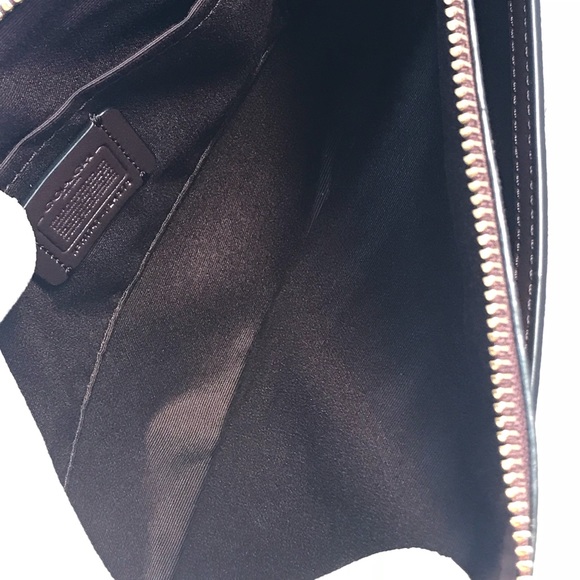 🔴SOLD🔴NWT Authentic Coach Sling Bag D. Brown Flo - Picture 4 of 8